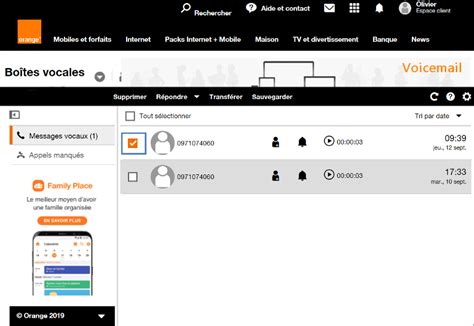 Comment accéder à votre Messagerie Orange 888 depuis un .